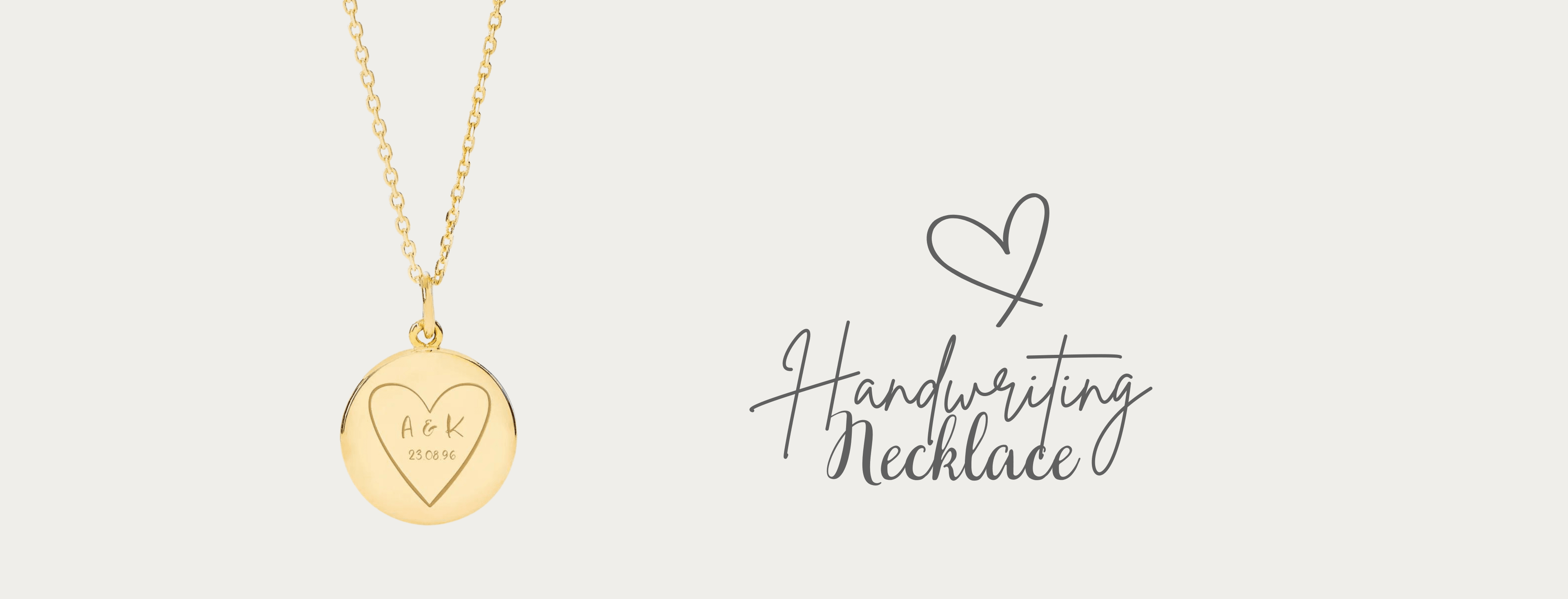Handcrafted personalized jewelry collection